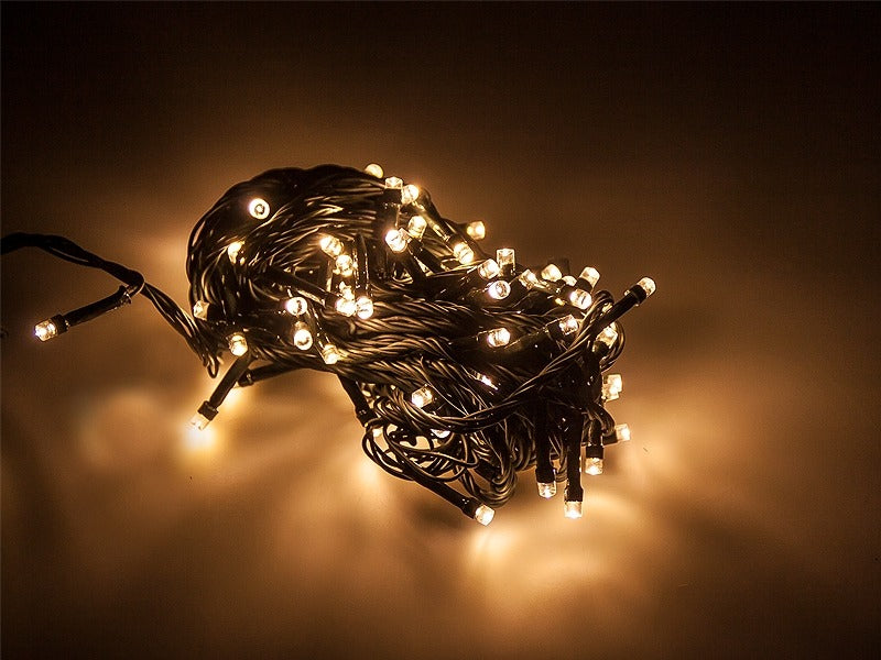Kerstverlichting Warm Wit - 9,4 meter 100 LEDs - 7614 Kerstverlichting Warm Wit - 9,4 meter 100 LEDs - 7614